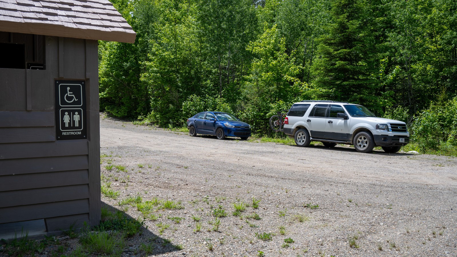 Wassataquoik Gate Parking Lot (U.S. National Park Service)