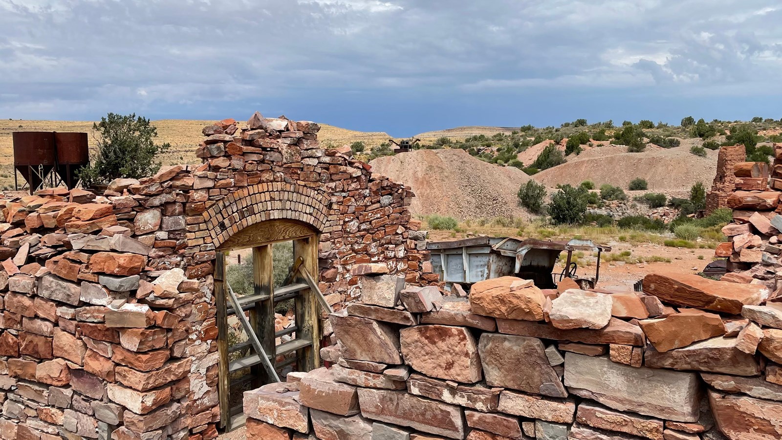 Historic rock building