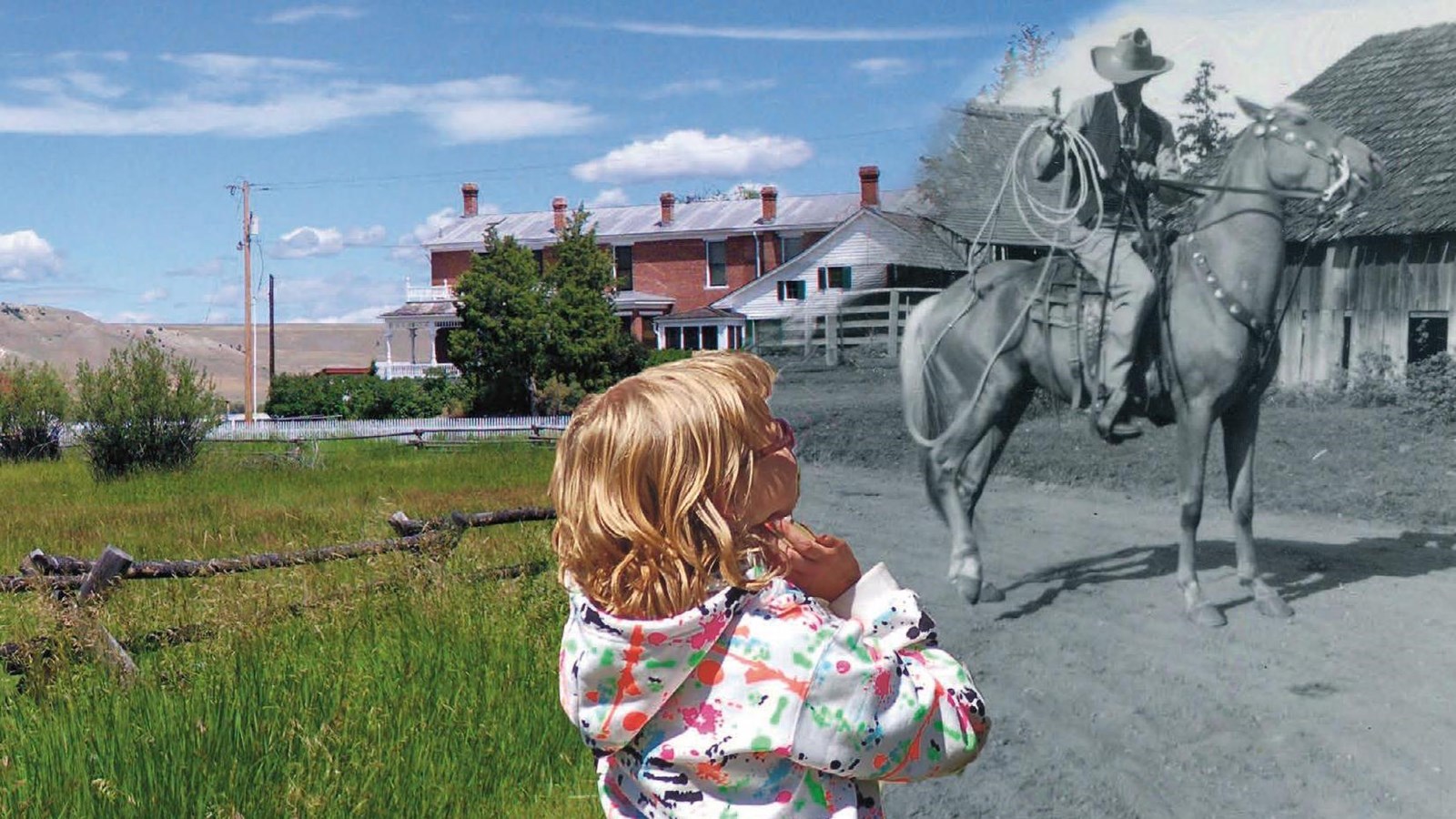 The front cover of the Grant-Kohrs Ranch Junior Rancher Activity Book.