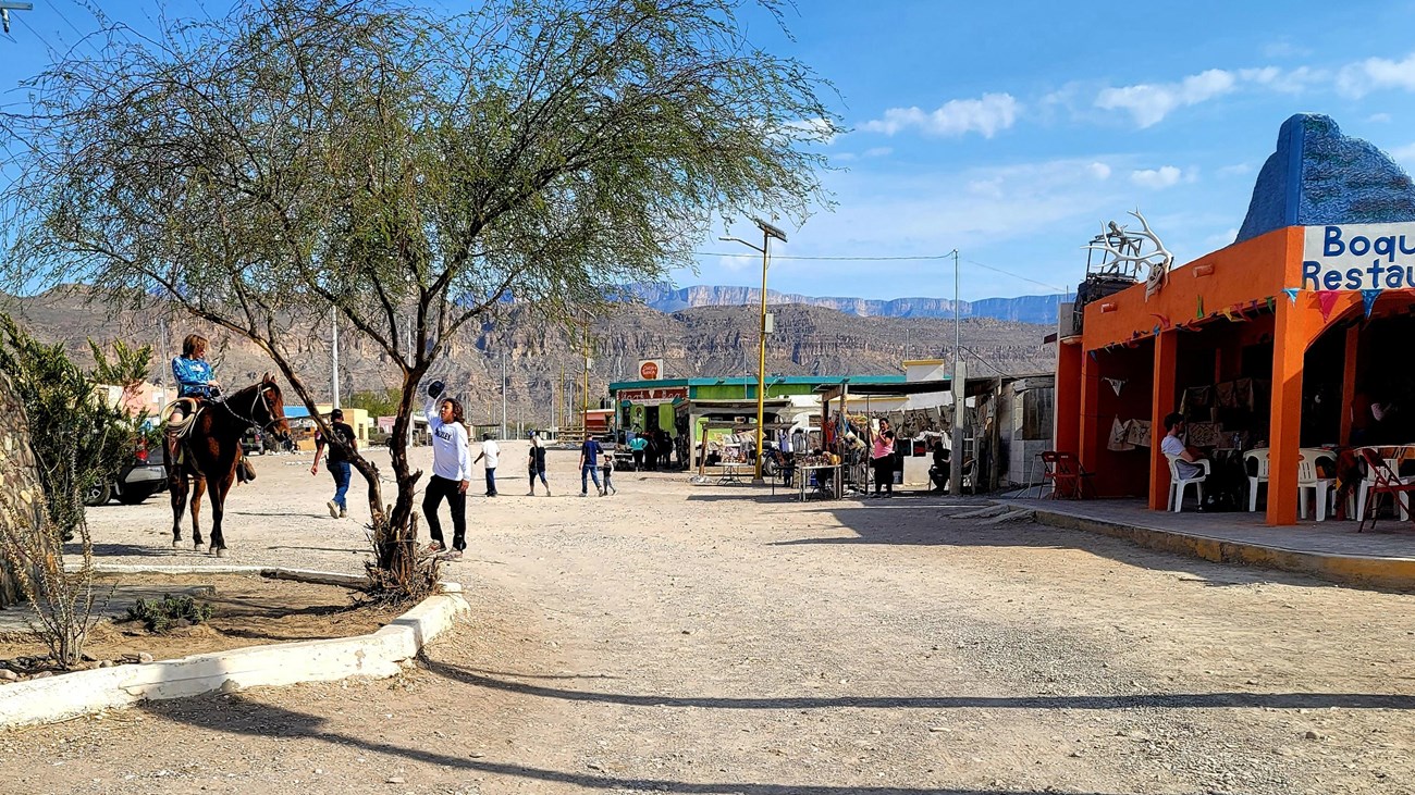 Downtown Boquillas, Mexico