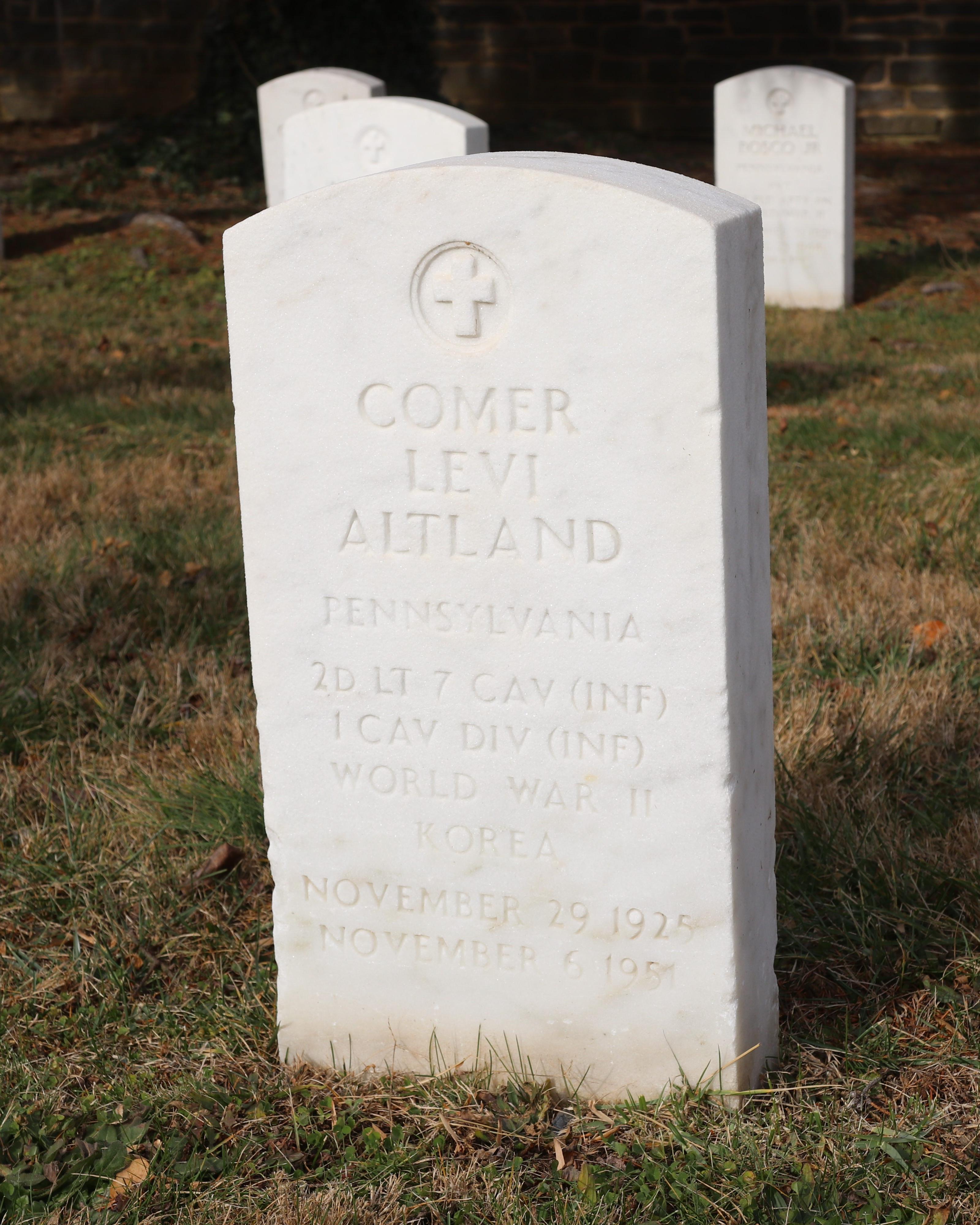 Comer Levi Altland (U.S. National Park Service)