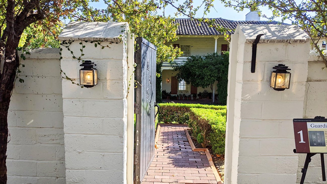 Tao House Courtyard Entrance