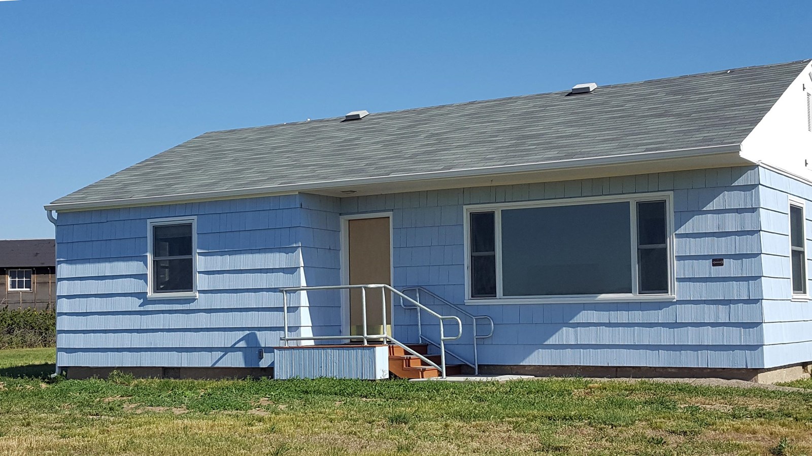 The Herrmann House was built in 1950 and was later converted to a visitor center and then offices.