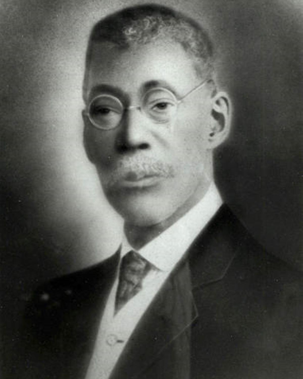 Portrait of Enoch Fletcher later in his life.