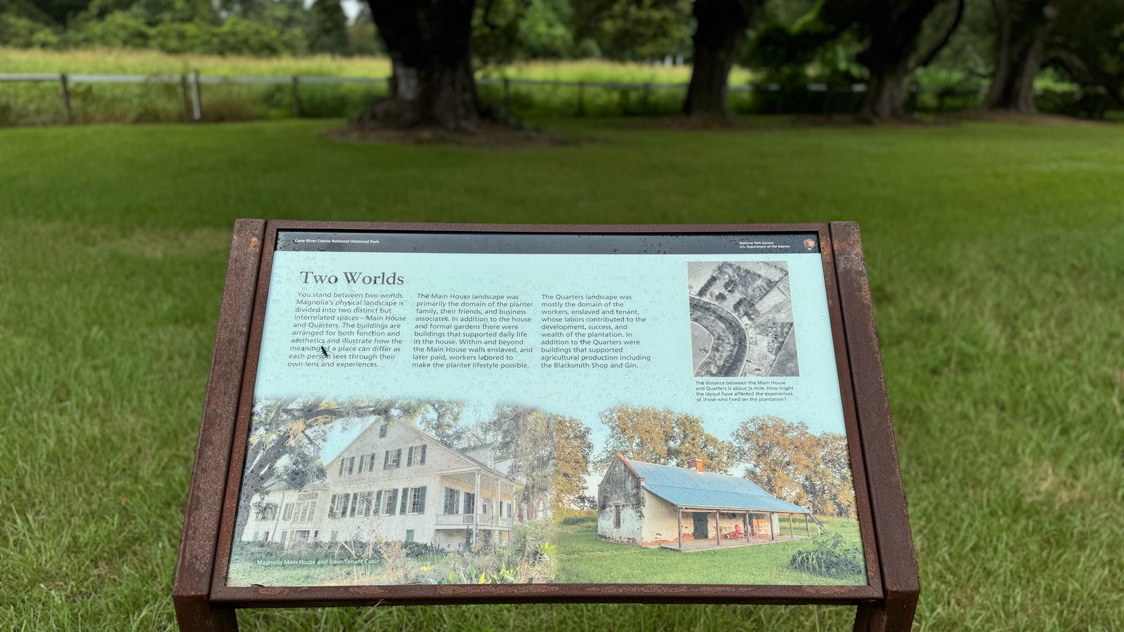 From the Main House to the Quarters Community