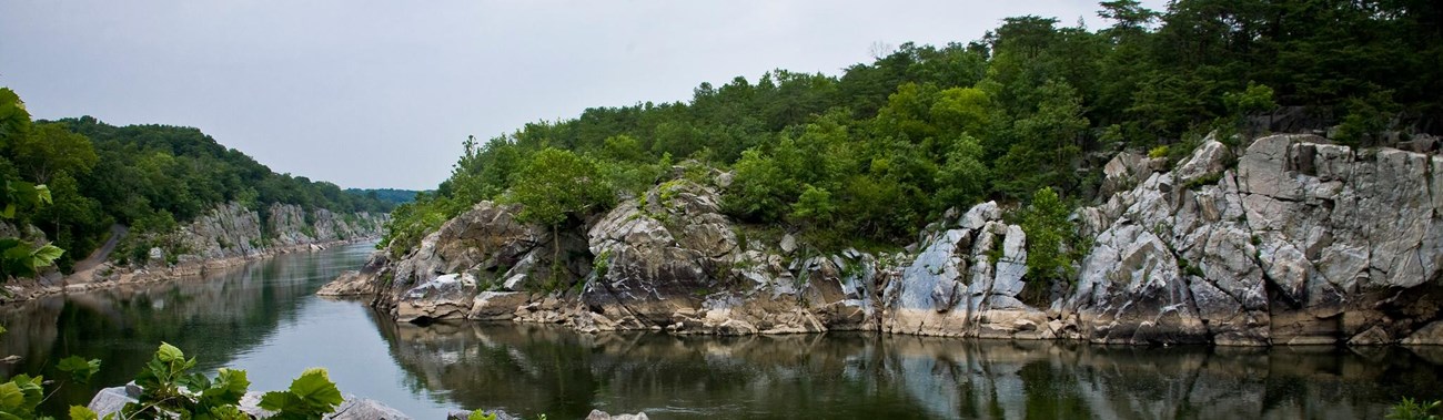 Potomac River at Great Falls Park.