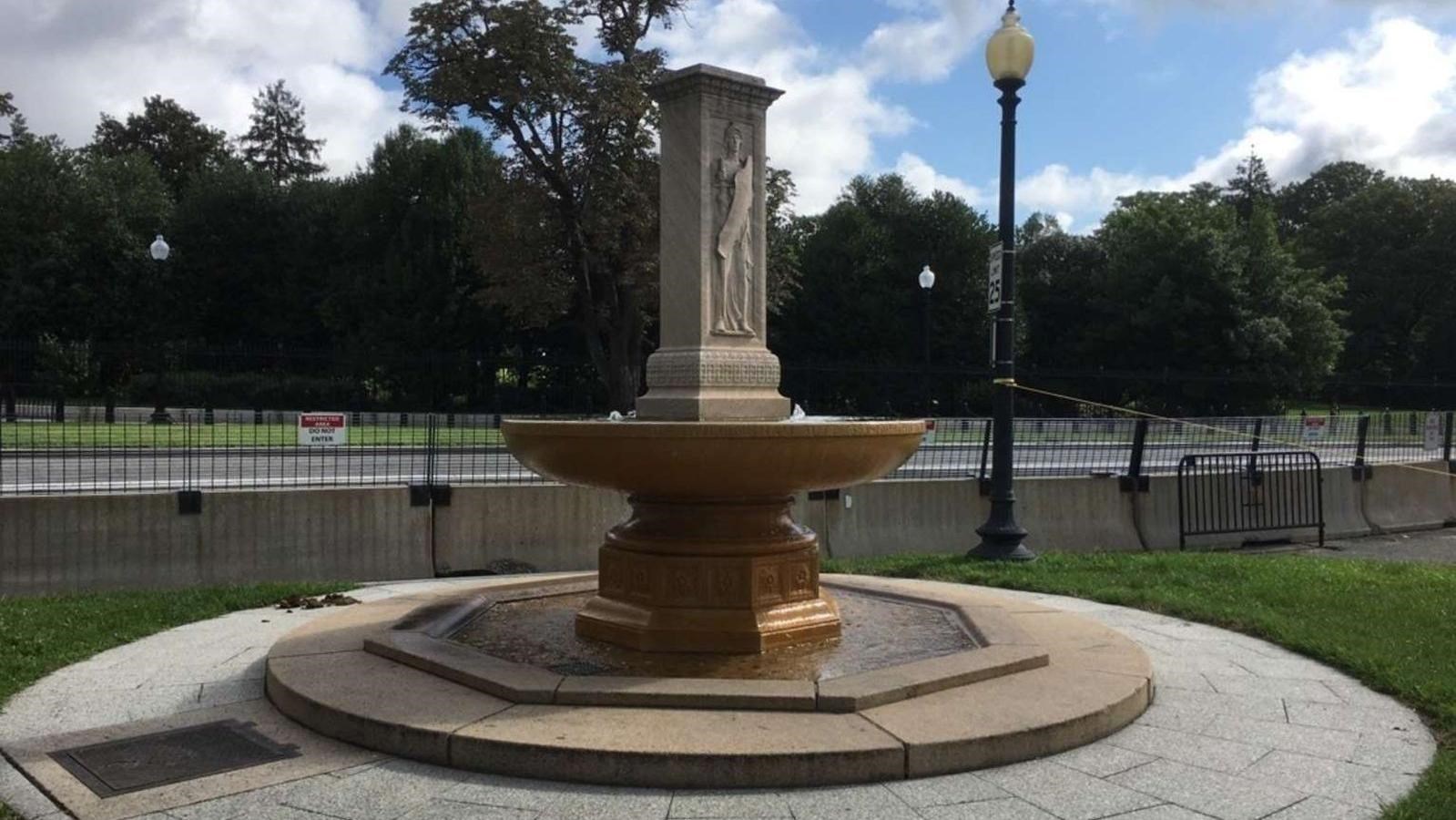 ButtMillet Memorial Fountain (U.S. National Park Service)