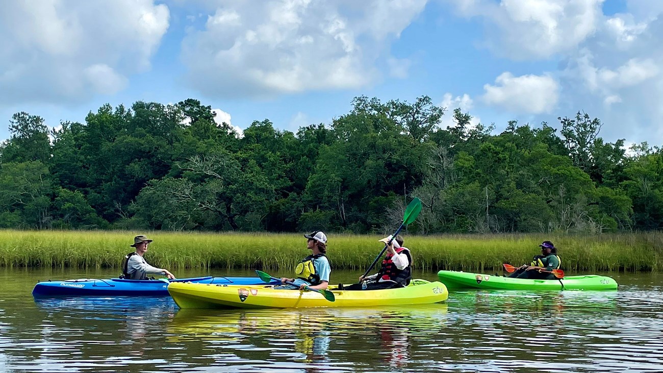kayak on the bayou