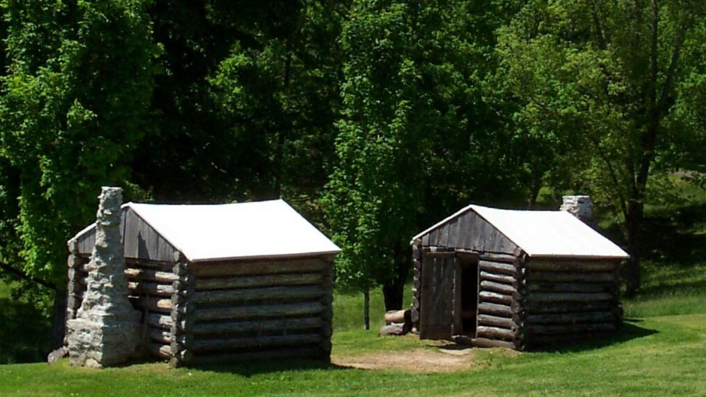 a view of the cabins