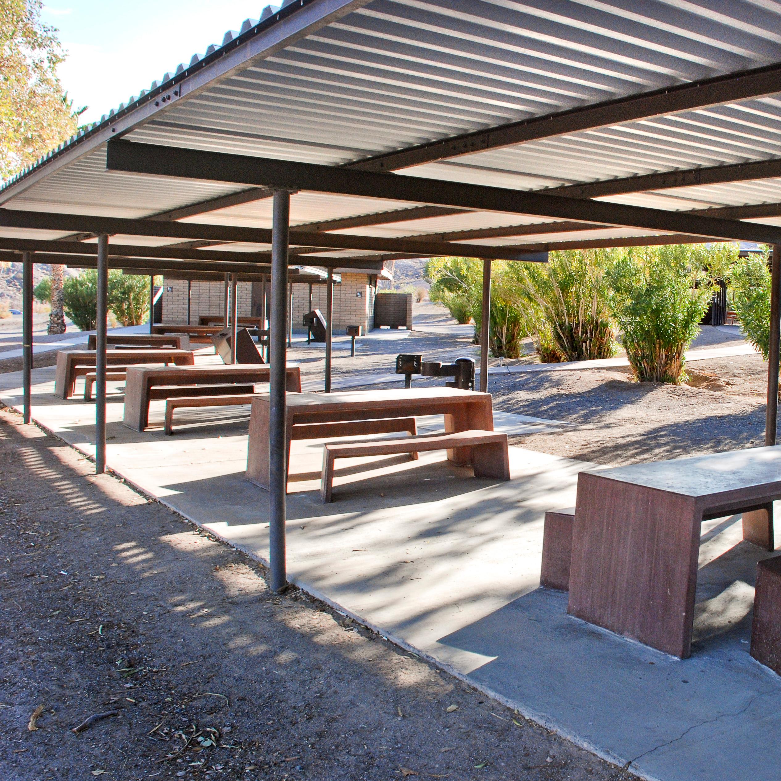 A picnic shelter