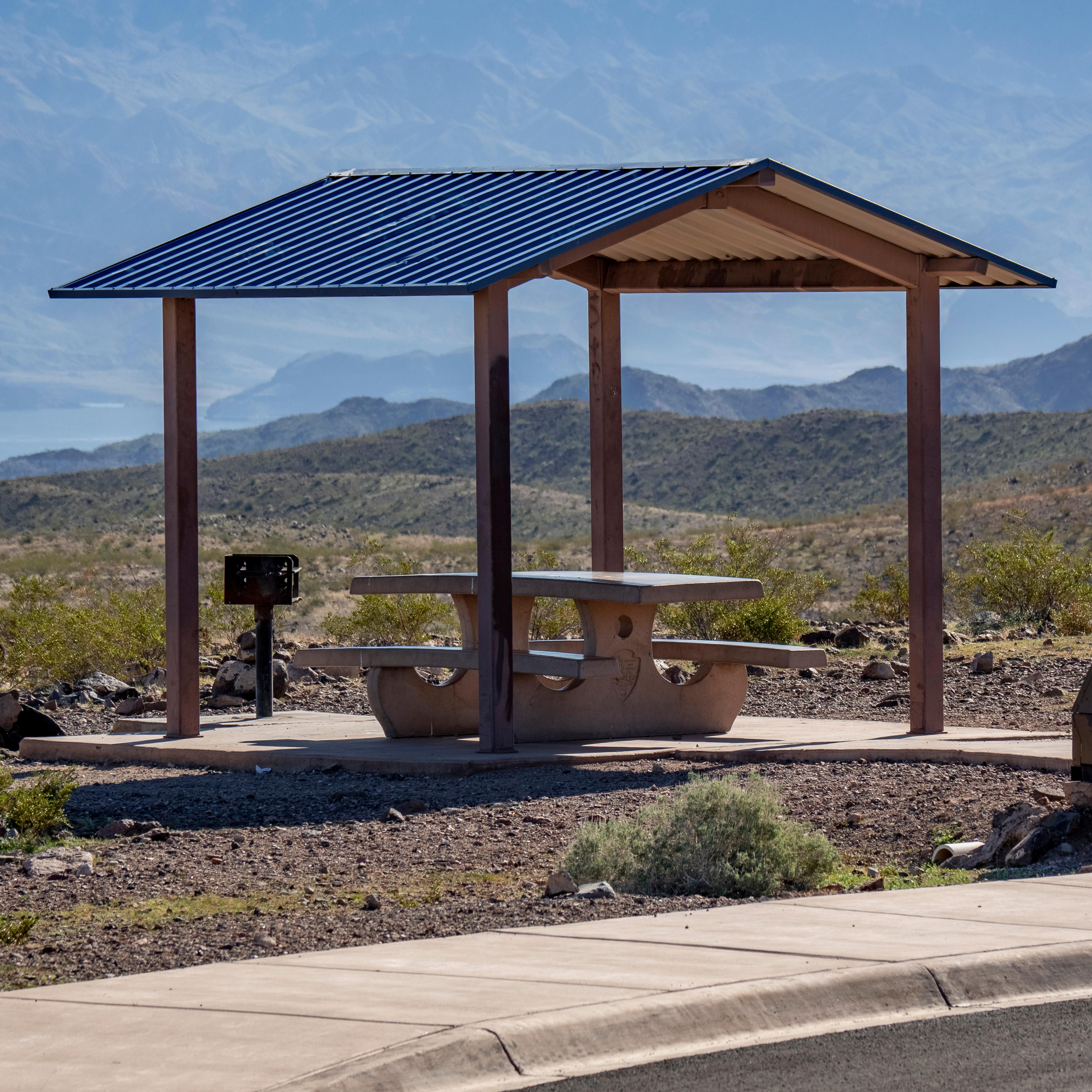 a picnic shelter