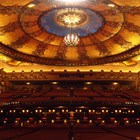 Photo of a elaborate theatre interior. 
