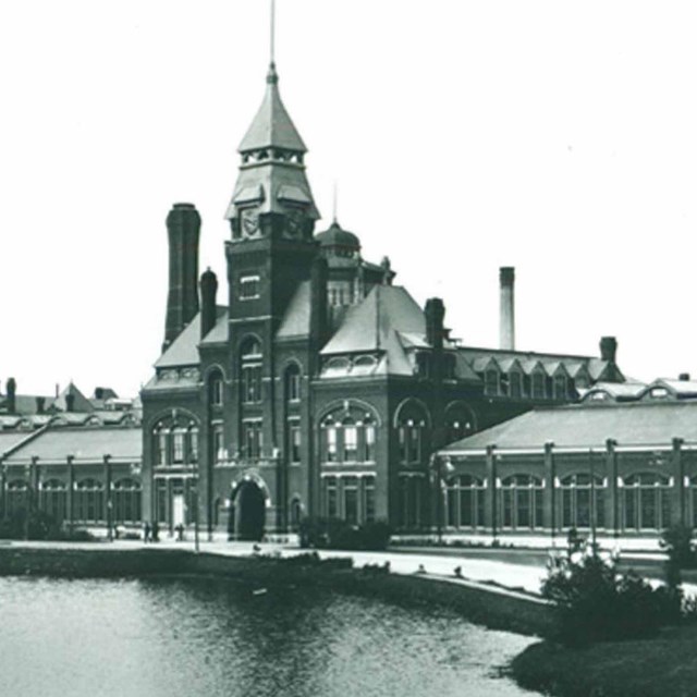 Clock tower of Pullman factory
