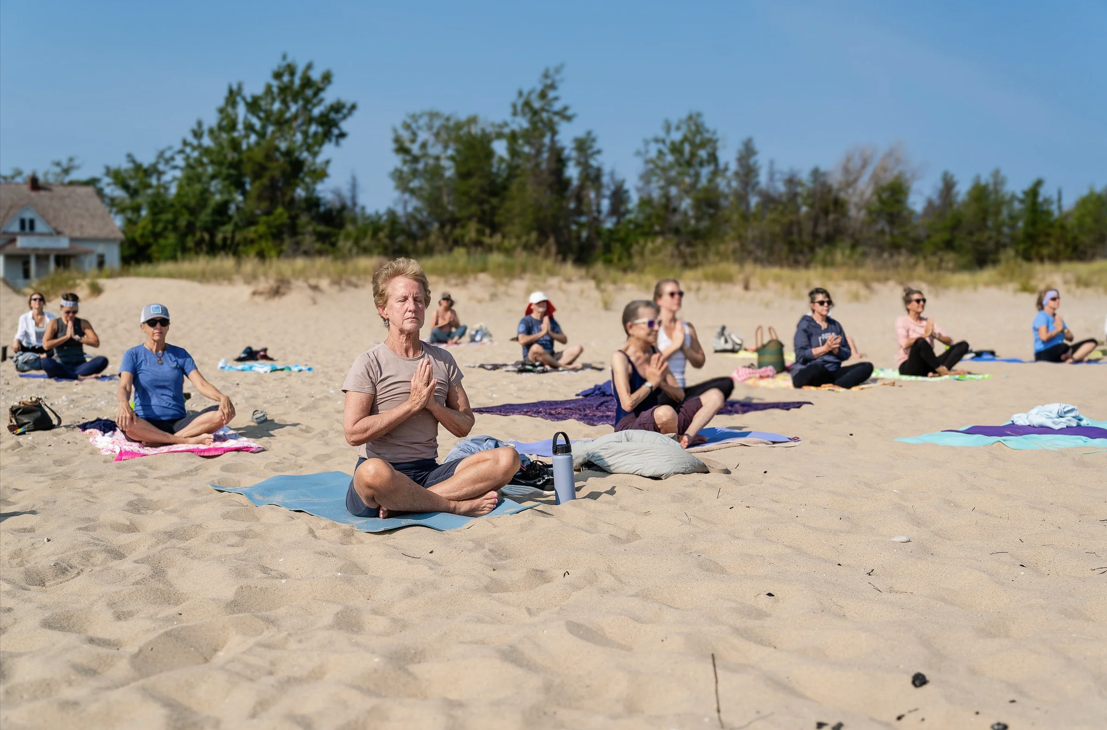 Yoga on the Beach