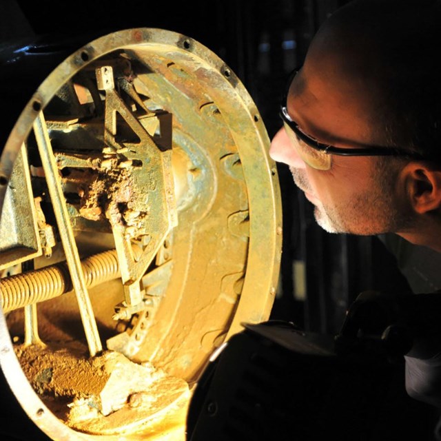 Peering at a torpedo