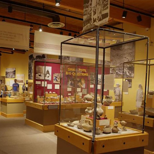 Artifacts on display 