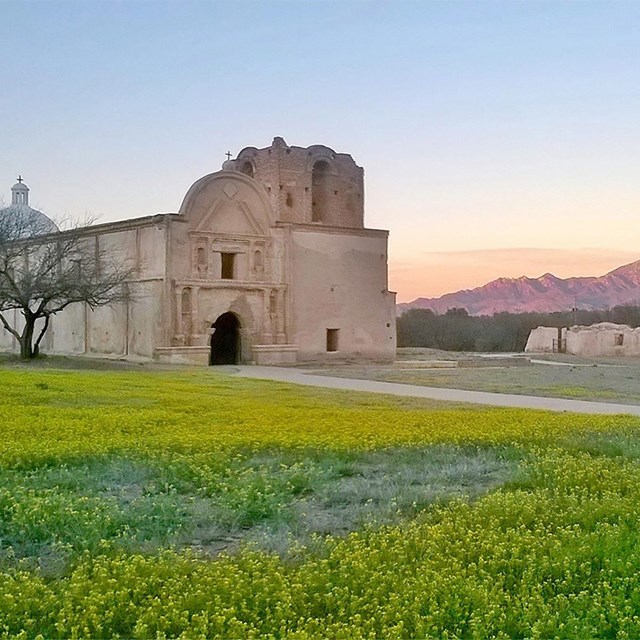 An historical mission church.