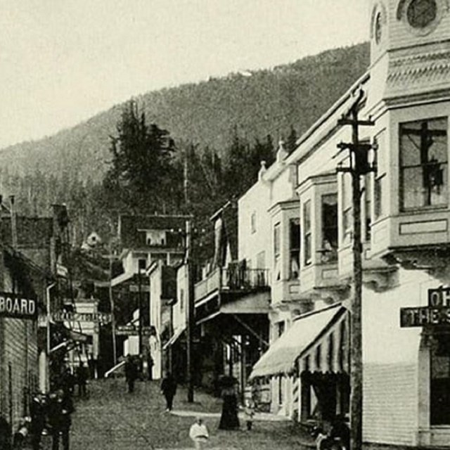 Stedman Street in Ketchikan, circa 1910. CC0