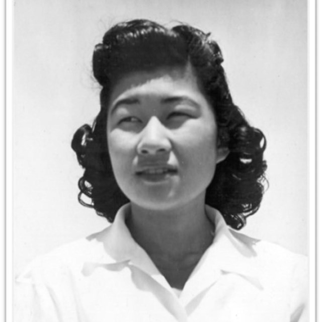 Portrait of a young Japanese American woman