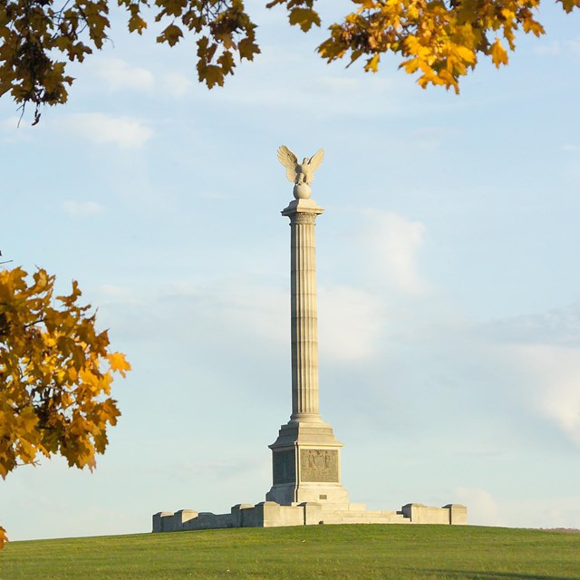 The New York State monument 