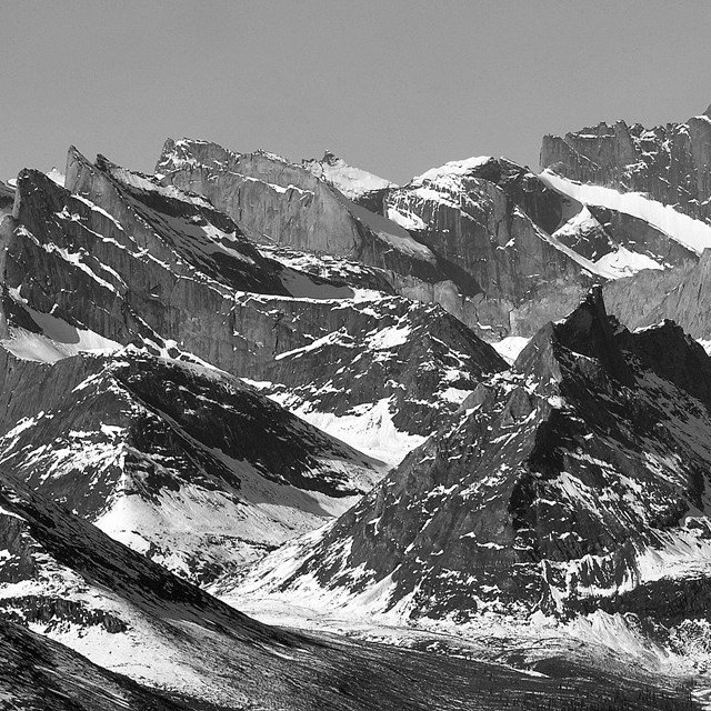 Arrigetch peaks and glaciers