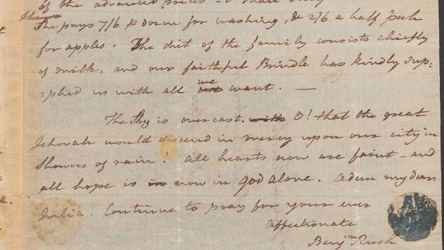 Black handwriting on paper.