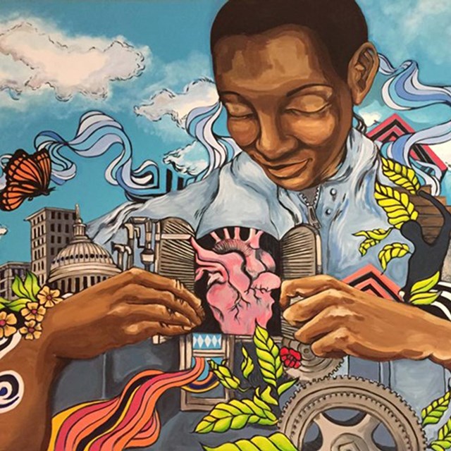 Groundswell Mural Project Ellis Island Ellis Island, Part of Statue of Liberty National Monument