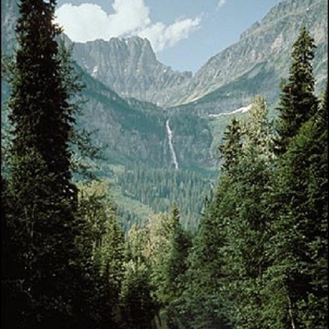 Image of a mountainous landscape. 