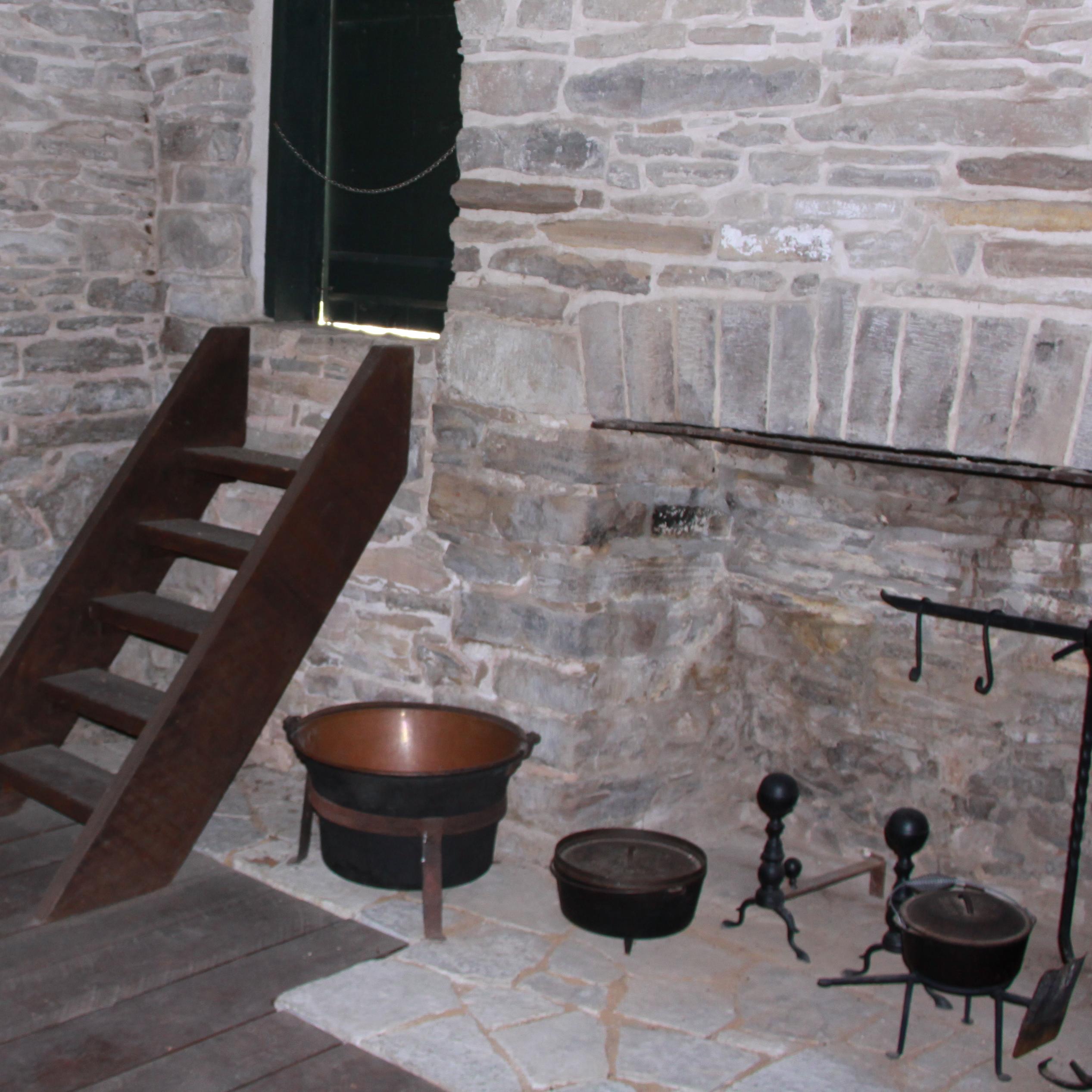 (Winter kitchen, hearth)