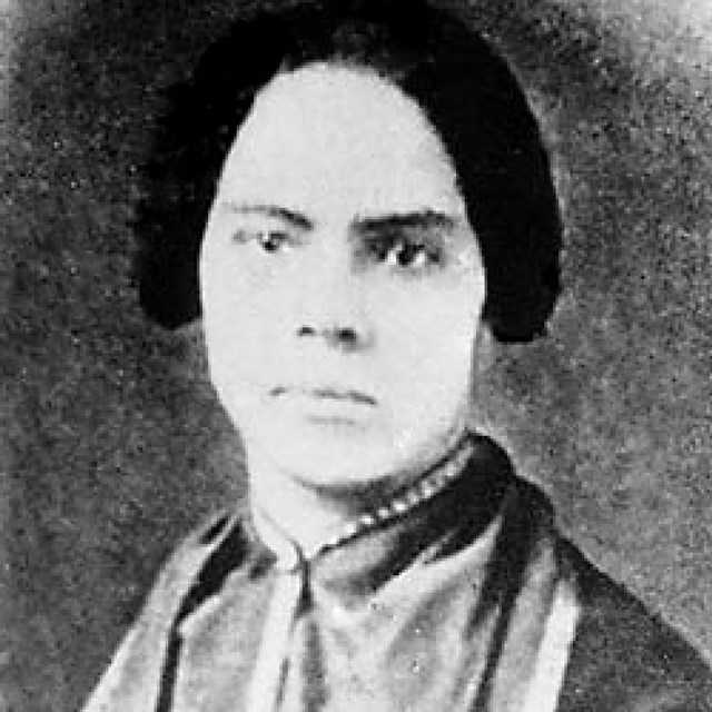 Photo of a woman. 