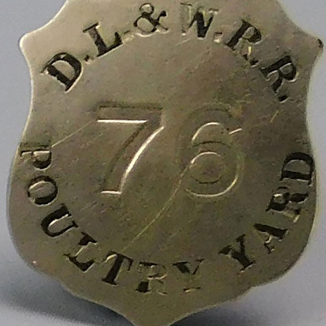 Railroad Police Badge