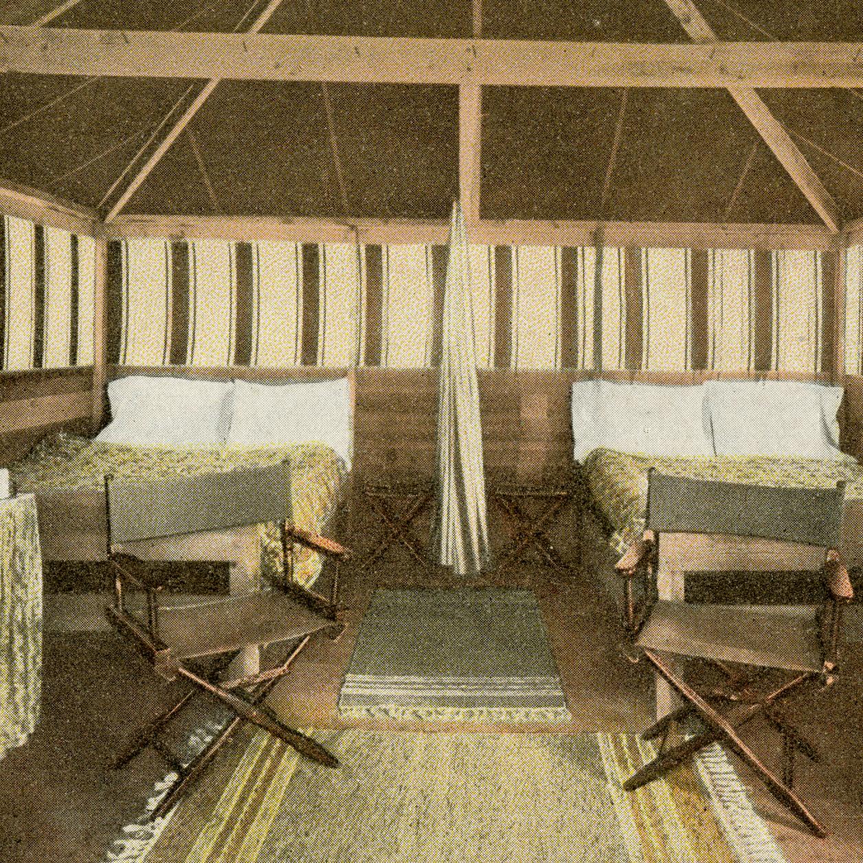 Wylie Two-Room Tent Interior