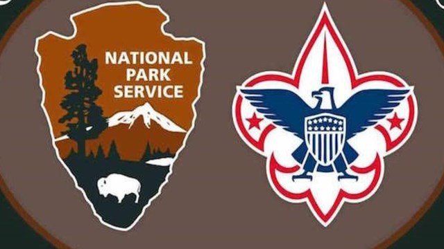 Scout Ranger patch with NPS and Scouts logos