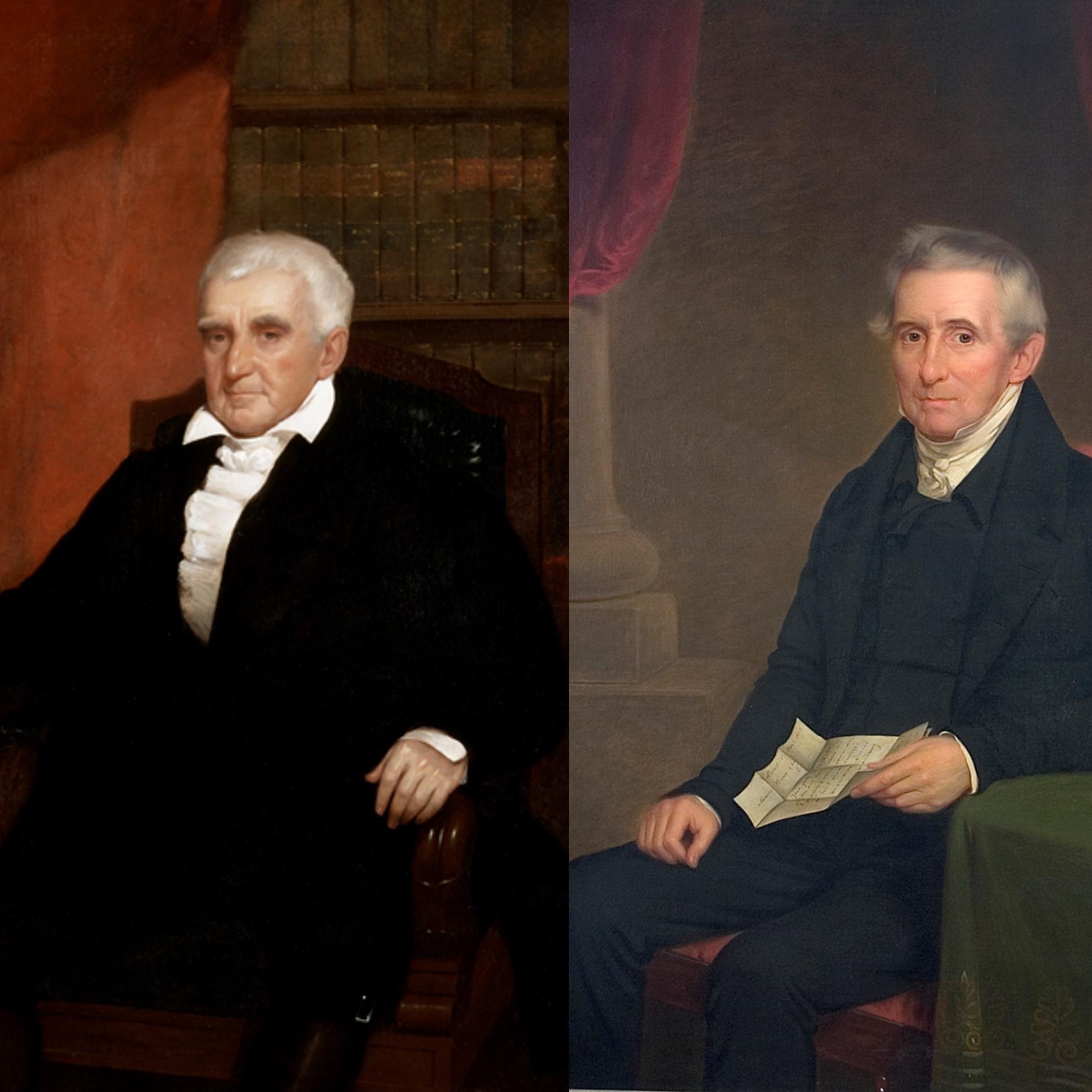 Portraits of Nicholas Brown Jr. and Thomas P. Ives