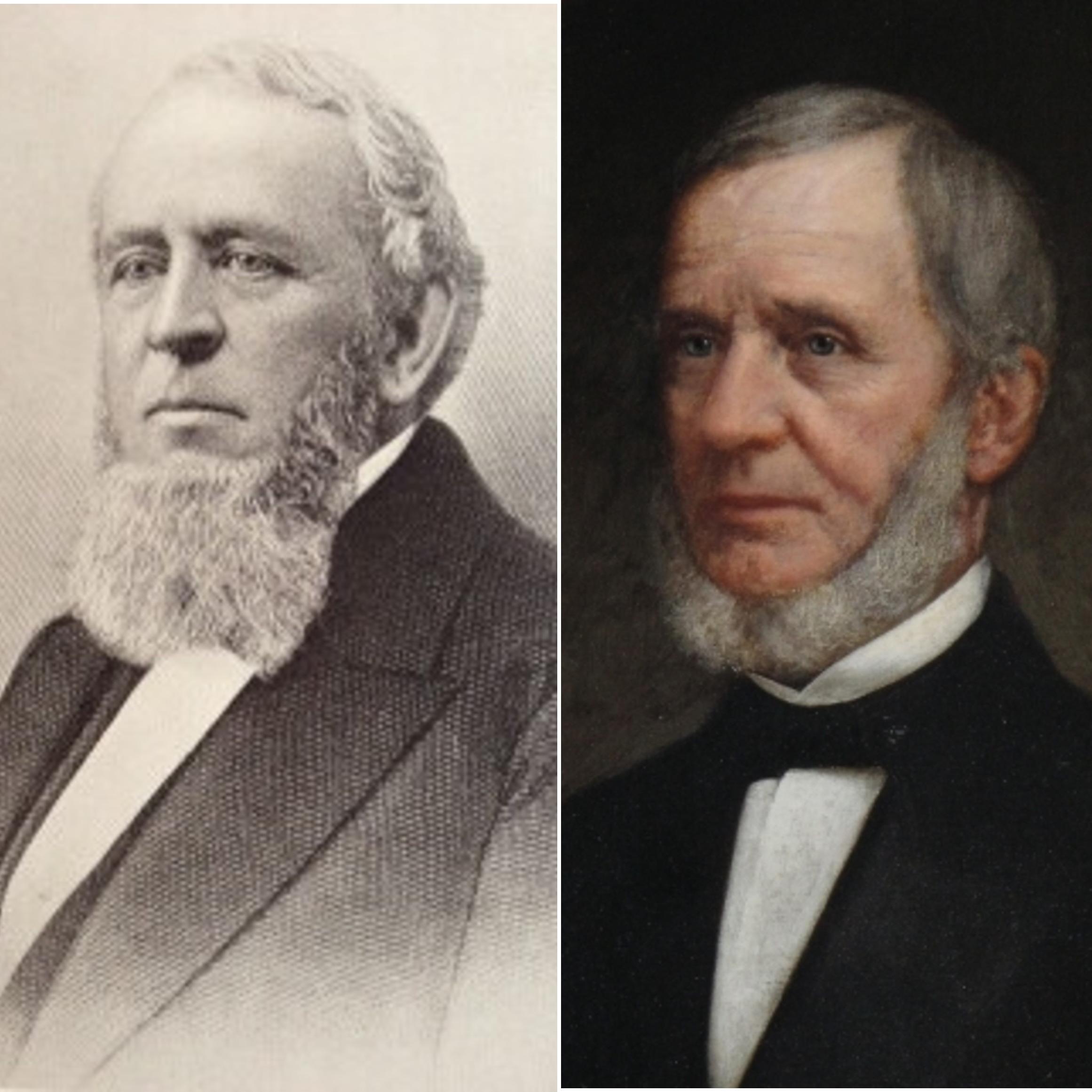 Picture of John Whitin and Portrait of Paul Whitin