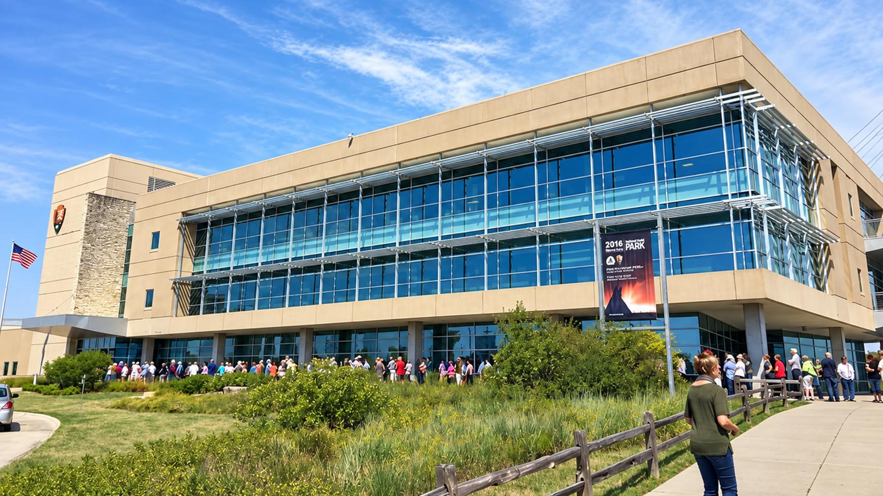 Image of the headquarters building for Lewis and Clark National Historic Trail.