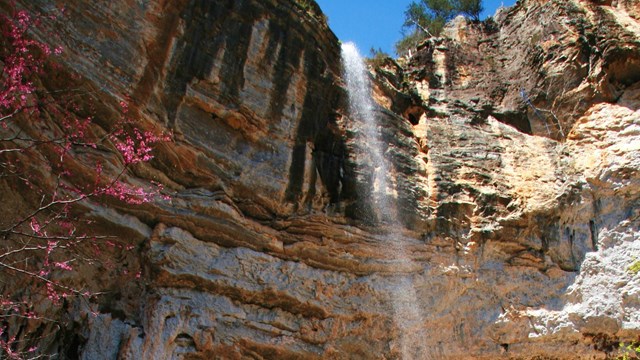 Hemmed-in Hollow Falls in the Ponca Wilderness of Buffalo National River