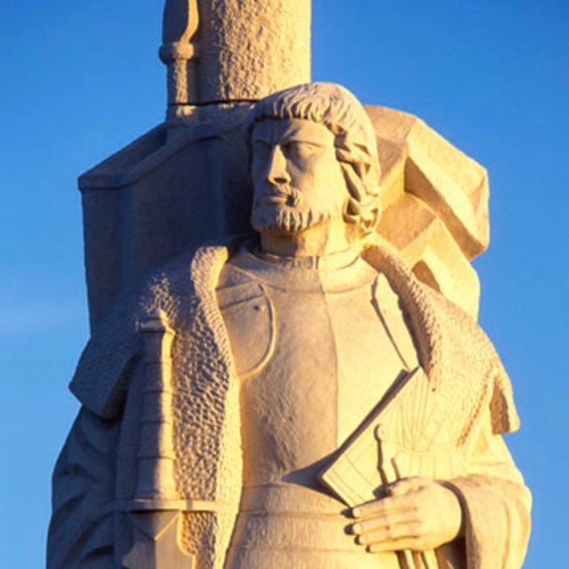 The statue of Cabriilo 