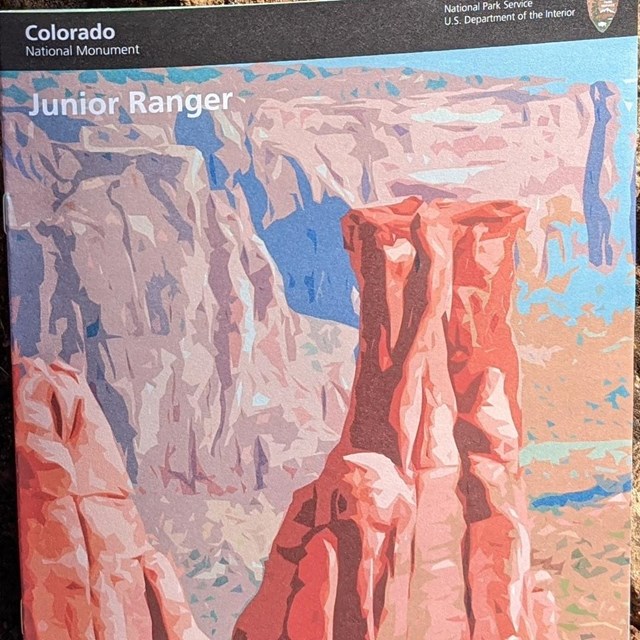 colorful junior ranger booklet