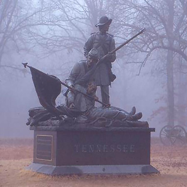 Civil War Monument at Shiloh National Military Park