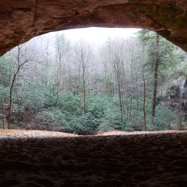 Cave Entrance at Cumberland Gap National Historical Park.