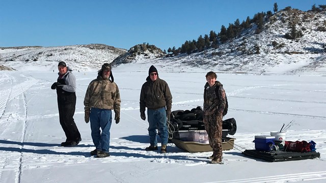 Winter recreation Curecanti demands preparation and caution. Follow these tips for a safe visit.