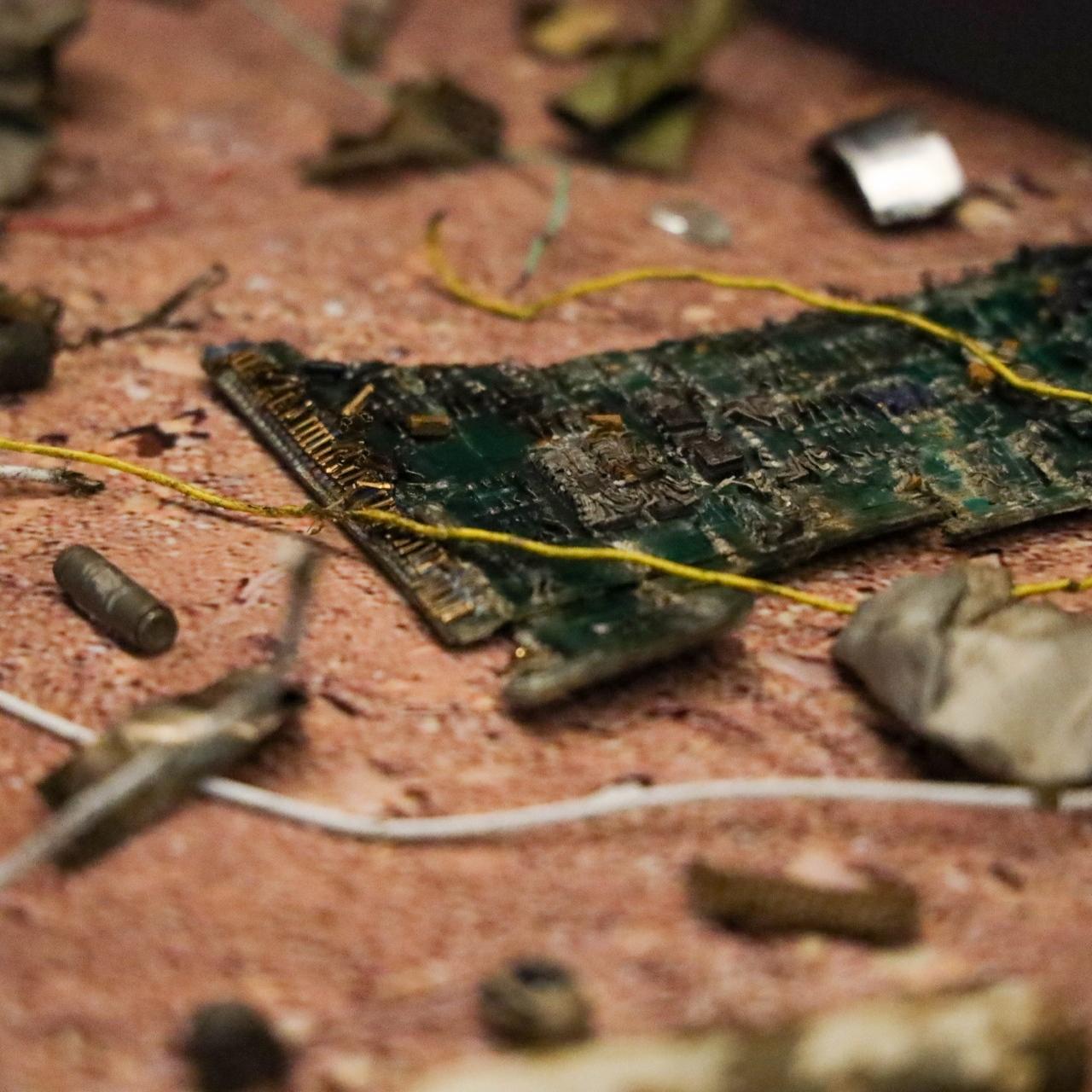 Debris from Flight 93