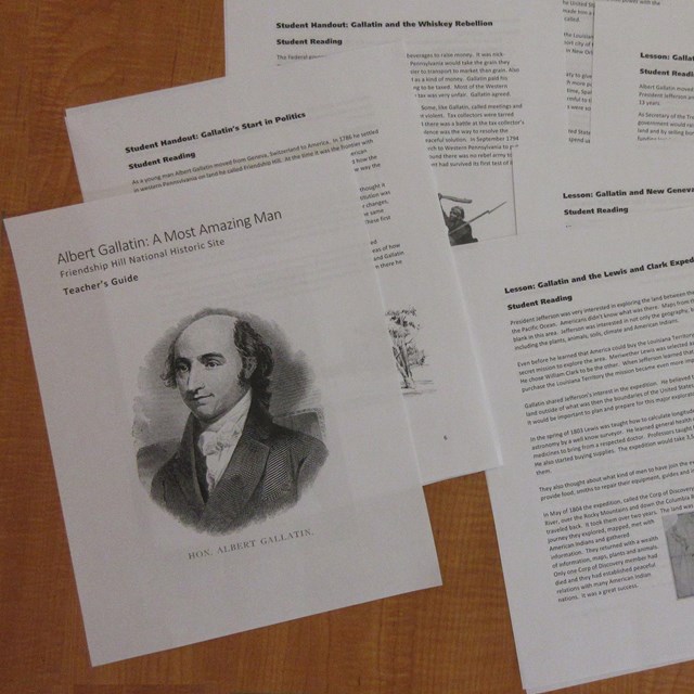 image of the pages of the teacher's guide