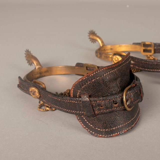 A pair of Civil War stirrups