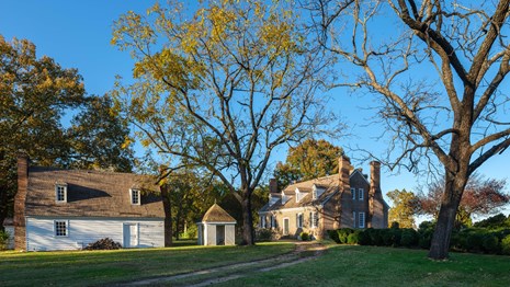 Memorial House Museum and Colonial Kitchen in the early winter