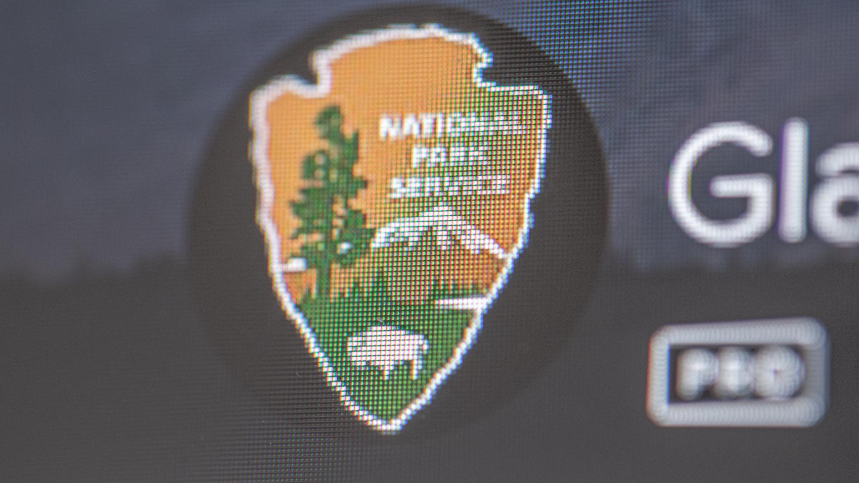 close up of an icon on a screen