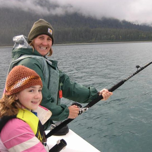 Fishing in Glacier Bay