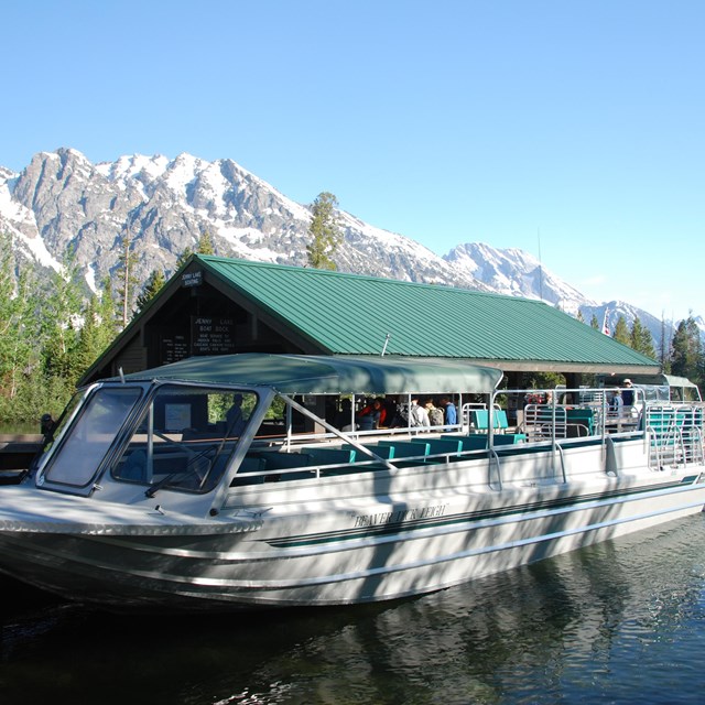 Jenny Lake Boating