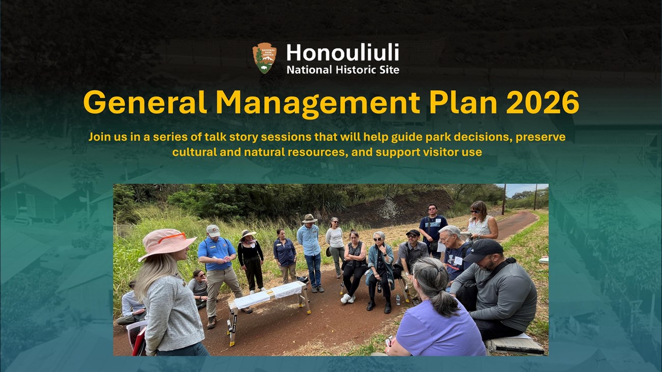 A group of people, some standing, some sitting on benches, speaking to one another